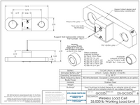 GC035 LSI Trimble Wireless 35K Load Cell