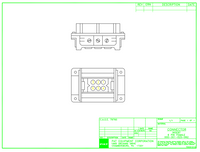 6 Pin Receptacle Kit PAT Hirschmann Anti Two Block