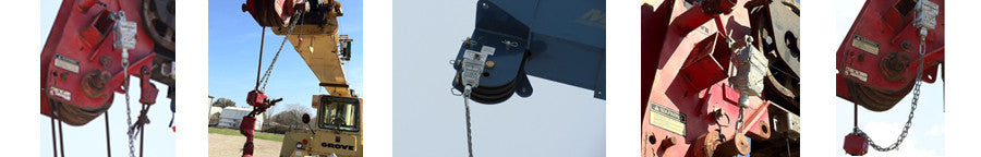 LB010 Trimble LSI Weight & Chain Assembly