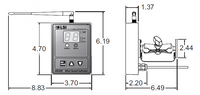 GS320 Trimble LSI Crane Wind Speed Display