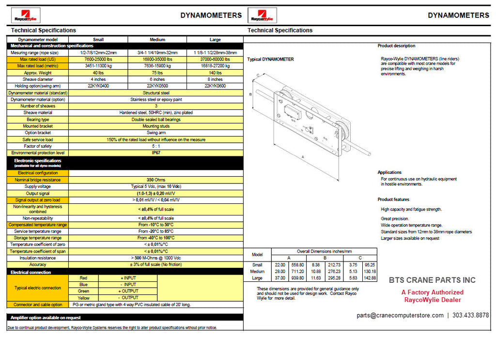 LINE SCALE 3 - PORTABLE DIGITAL DYNAMOMETER